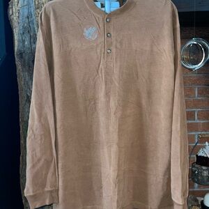 St. John's Bay Tan Long Sleeve Shirt